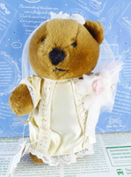 【震撼精品百貨】日本日式精品 熊 Bear  絨毛娃娃-新娘 震撼日式精品百貨
