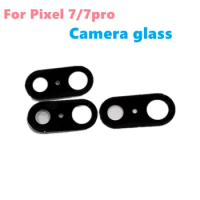 For Google Pixel 7 Pro 7Pro Back Rear Camera Lens Glass With Sticker Adhesive Replacement Parts