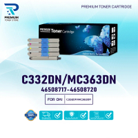 หมึกเทียบเท่า 46508720 46508719 46508718 46508717 C332dn C332/332BK/C/M/Y C332 MC363 For OKI C332dn/