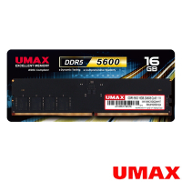 UMAX DDR5 5600 16GB 2048X8 桌上型記憶體