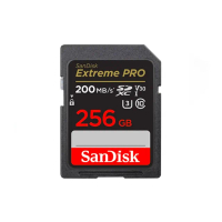 【SanDisk 晟碟】Extreme Pro SDXC UHS-I V30 256GB 記憶卡(台灣代理商貨)