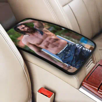 Can Yaman Hairstyle Center Console Cover Pad for Cars Actor Model Muscles Car Interior Cushion Non-slip Arm Rest Cover Mat