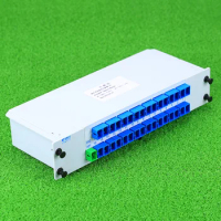 KELUSHI 1X 32 SC UPC Inserted PLC Fiber Optical Splitter Optical Fiber Branching Device