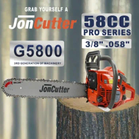 Farmertec Made 58cc JonCutter G5800 5800 Gasoline Chainsaw Power Head Without Saw Chain and Guide Bar