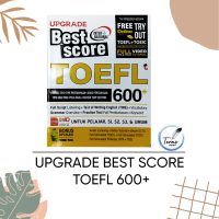 BUKU TOEFL - BUKU TES TOEFL TOEIC - UPGRADE BEST SCORE TOEFL 600+