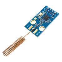 Module không dây, CC1101, Tốc độ truyền thông 10Mbps, Mảng truyền và nhận dữ liệu 433M, với ăng-ten 