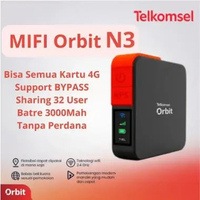 AJ COMP Telkomsel Orbit MiFi N3 HKM M23 Pro Modem WiFi 4G Tanpa Perdana