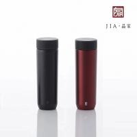 JIA 品家 竹炭陶淨水芯保溫杯保溫杯隨身瓶300ml(紅色/黑色/深綠3色任選)