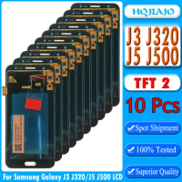 10PCS TFT2 For Samsung Galaxy J5 J500 J3 J320 LCD Display Touch Screen Digitizer Adjust For Samsung J3 J320 LCD