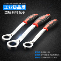 SJ ratchet dual-purpose wrench, torx wrench with ratchet handle, torx wrench with plastic handle, re