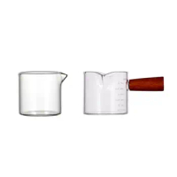 100ml Liquid Measuring Cup Bartenders Tools Spouts Glass Cup Heat Resistant Kitchen Accessories Espresso Cups Glass Spouts