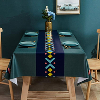 桌布 PVC桌布防水防油防燙免洗餐桌布長方形家用台布茶几布桌墊書桌