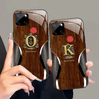 Sesuai untuk【RealMe C12】kasus telepon,Surat beruntung, casing ponsel kelas atas baru,Bahan Kaca, ter