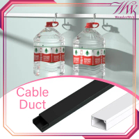 1meter Ducting Kabel Cable Duct 2x1cm Pvc Penutup Kabel Dinding Cover Kabel Dinding Dengan Lem