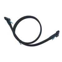 cáp Mcio 8X 74 chân kết nối PCIe Gen 5.0 Mcio 8x sang Mcio 8x đực–đực cho thiết bị lưu trữ máy chủ t