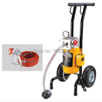 Heavy-duty powerful diaphragmatic electric paint airless paint sprayer M819-B with spray gun nozzle tip 517/519 extend pole