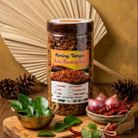 Tempe Kering Awur Bawang Cabe Lauk Keringan toples 1000ml 500gr Masakan Tradisional Indonesia