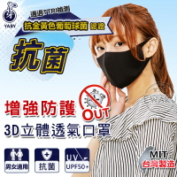 【衣襪酷】芽比 成人款/兒童款 3D立體抗菌口罩 布口罩 男女適用 台灣製