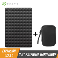 (ของแท้100%) Seagate Expansion HDD 1TB 2TB 4TB ฮาร์ดดิสก์ไดรฟ์ภายนอกแบบพกพา USB 3.0 HDD 2.5สำหรับเดสก์ท็อปแล็ปท็อป  Ps4