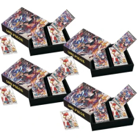 4 BOX Cartas One Piece Cards Booster Box One Piece Card Box Collection Letters Sanji One Piece Anime Paper Collection Cards