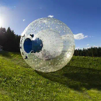 Funny Inflatable Zorb Ball 2.5M Body Zorb Ball For Human Hamster Ball PVC/TPU Inflatable Grass Zorbing Ball Giant Hamster Ball