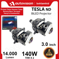 BILED Projektor Autovision TESLA ND 3.0\ 140Watt 14000 Lumen Lampu LED Projektor Retrofit Headlamp p