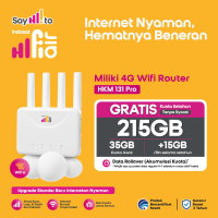 Indosat HiFi Air HKM131 PRO WiFi Modem Internet 4G LTE 50Gb (UNLOCK)