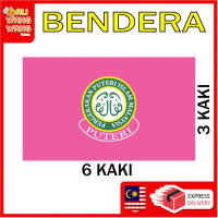 BENDERA PUTERI ISLAM 3 KAKI x 6 KAKI / FLAG / FLAGS / POLYESTER FABRIC COTTON / KAIN TEBAL