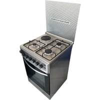 Kitchen Gas Electric Free Standing Toasters &amp; Pizza Ovens with 4 Top Burners
