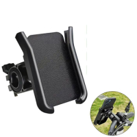 Motorcycle Bike Phone Holder Adjustable Mobile Phone Stand Holder 360 Degree Shockproof for Moto Bicycle MTB Cycling Accessories