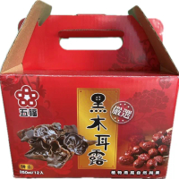 【五福】養生黑木耳露禮盒350mlx2箱(共24入；黑糖/紅棗)