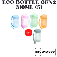 Tupperware Ori - Eco Bottle Gen2 310ML (1) satuan