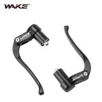 Wake Bicycle Brake Levers End Built in Road TT Aerobar Bar Base 3 Fingers Aluminium Alloy Sports Bike Accessories for Cycling