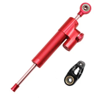 Adjustable Steering Damper for Dualtron Thunder DT3 Zero 10X Electric Scooters Stabilizer Dampers Accessory , Red