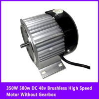 350W 500W DC 48v Brushless High Speed Motor Without Gearbox, Electric Bicycle Motor, BLDC Duster Motor BM1418ZXF