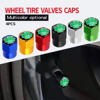Four leaf Clover Car Wheel Tire Valve Caps for CHERY ARRIZO CHERY ARRIZO 3 4 5 7 TIGGO 8 PLUS TIGGO