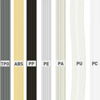 แท่งเชื่อมพลาสติก 120 ชิ้น วัสดุ ABS, PP, PU, PE, PA, PC และ TPO เหมาะสำหรับเครื่องเชื่อมและอุปกรณ์เ