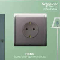 PIENO Schuko Silver (3pcs)