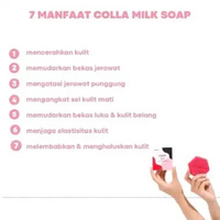 Colla Milk Soap - WITMOOI | Sabun Susu Pemutih Kulit, Glowing & Lembut