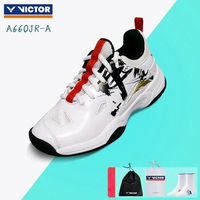 2023 New Victor Badminton Shoes For kids boys girls children Breathable High Elastic Non-slip Sports Sneakers tennis