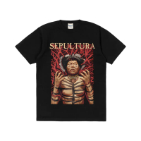 Kemeja T-shirt Rockerstar Reguler/COD Band Sepultura Roots Twenty-six Pria - Tanpa Kerah Combed Fit