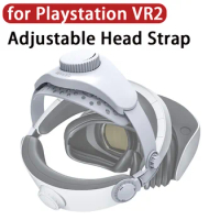 Adjustable Head Strap for PS5 VR2 Reduced Pressure Lightweight Enhanced Support Comfort Strap for Playstation VR2 Accessories