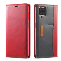 Luxury Flip Leather Wallet Cover Case For Samsung Galaxy A12 A52 A72 5G Phone Bag