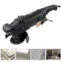 1200W 220V Stone Wet Polisher Wet Angle Grinder Water Injection Machine for Granite Concrete Marble