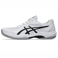 Asics Game Ff [1041A489-101] 男 網球鞋 靈活 抗扭 穩定 白 黑