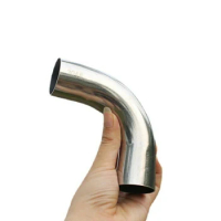 1PC 304 Stainless Steel Elbow 90 Degree Mandrel Bend 90 ° Tube Polished Pipe 19/25/32/38/51mm DIY Polishing Tube Tools