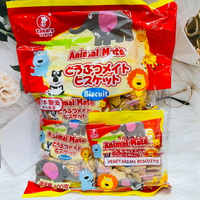 日本 Takara 寶製果 動物造型餅乾 8袋入 家庭包 大包裝｜全店$199免運