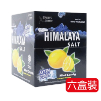 喜瑪拉雅山鹽薄荷糖 超冰涼薄荷檸檬味 天然鹽糖(15G)【6盒裝】平行進口(最佳食用日期: 12/08/2027) 