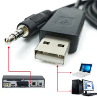 PL2303TA USB-3.5 Stereo for Send UPG Cable FreeSAT Flash Lead freesat V7 Pro Upgrade Cable