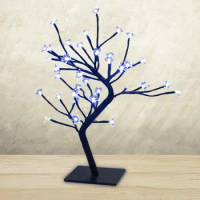 LED Tree Table Lamp Sleep Lamp LED Bonsai Tree Light for Home Classroom Car